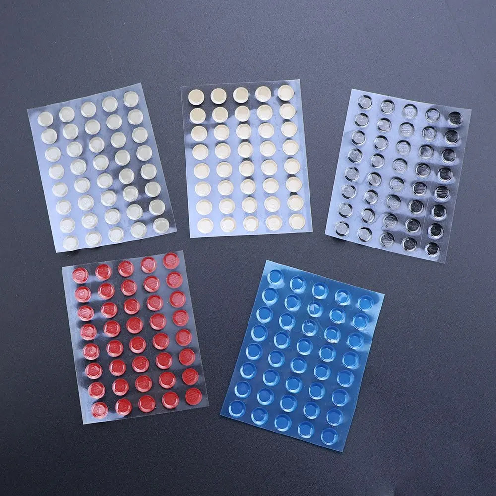 40Pcs 6.5mm diameter 0.8mm thickness Small Dots Universal Mouse Skates for Logitech Rubberized Mouse Foot Glide Feet Sticker