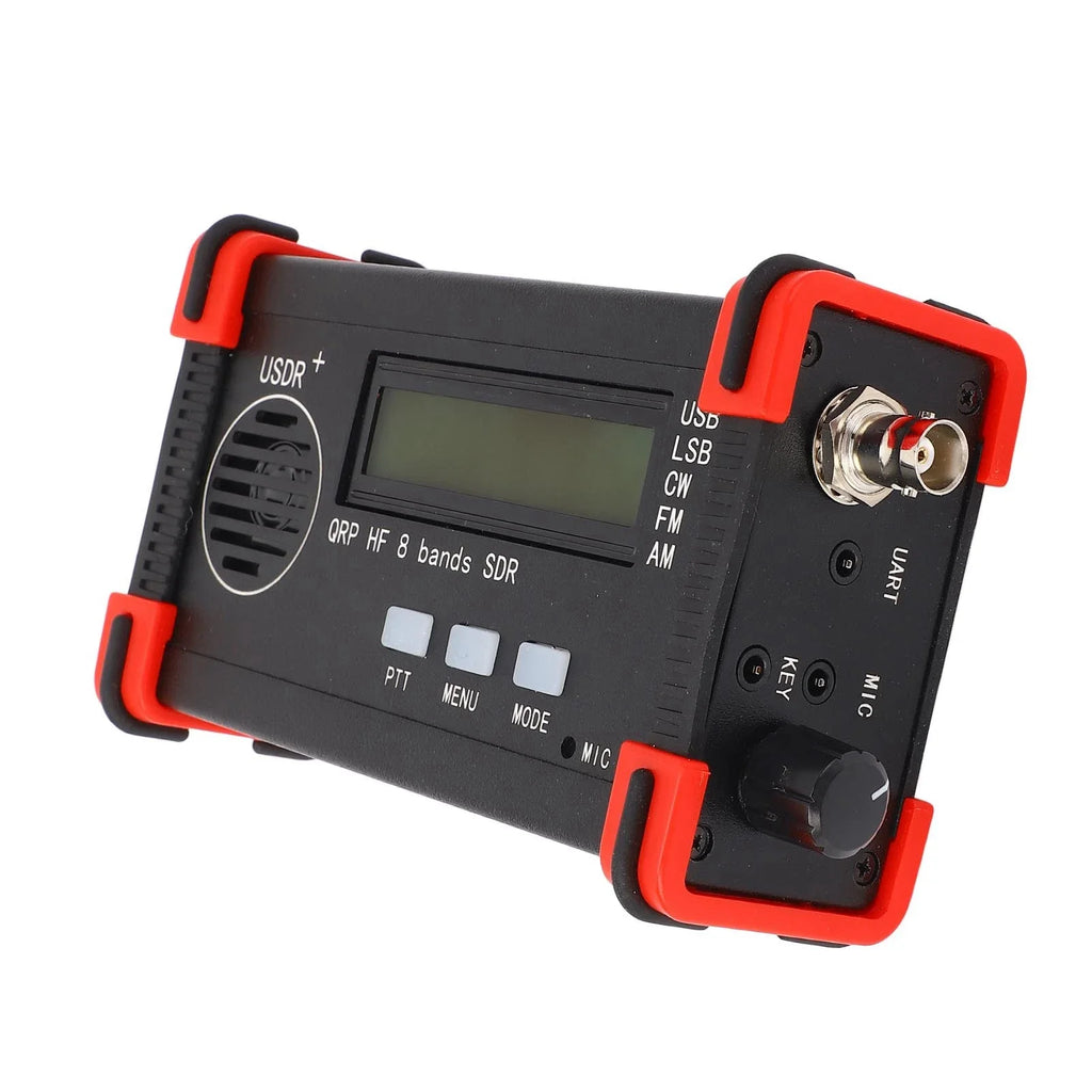 8 Band Shortwave Defined Radio Transceiver Shortwave USDX USDR HF QRP SSB CW SDR Transceiver AM FM Full Mode Radio Transceiver