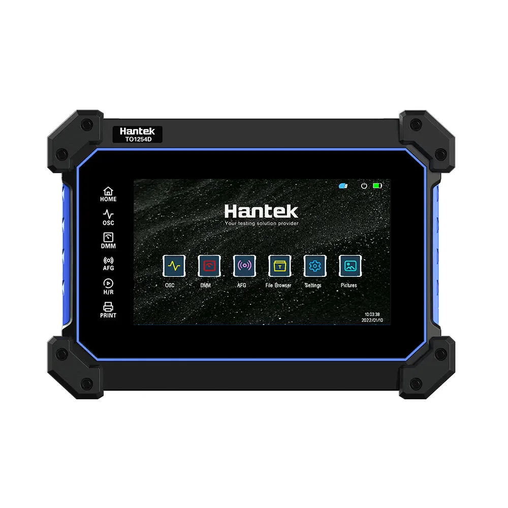 Hantek Office Store TO1254D Touch Screen Digital Oscilloscope 4 Channels USB Oscilloscopes Signal Generator Multimeter Tester