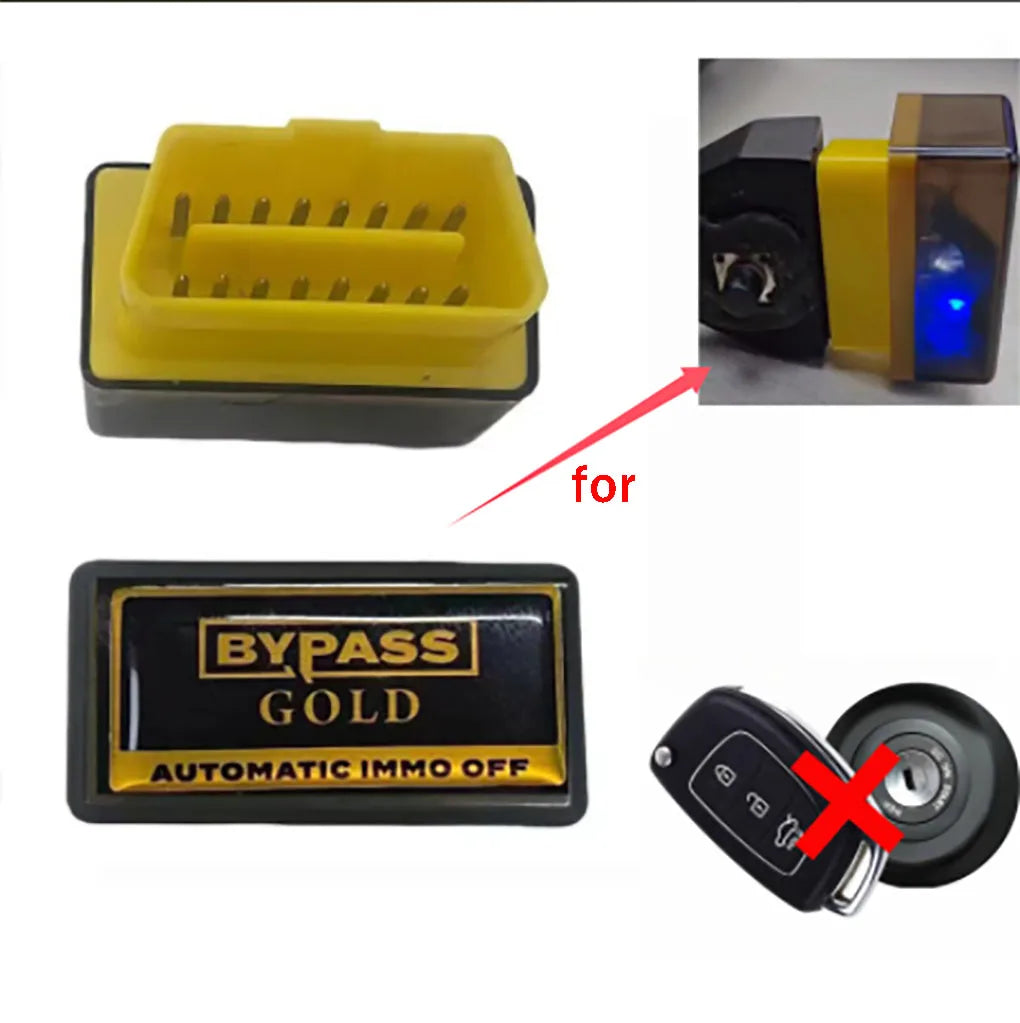 2025 IMMO Bypass For VW V-AG EDC16 EDC15 For Audi Automatically Remove Immo Through OBD2 Plug Emergency Start Diagnostic Tool