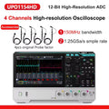 UNI-T UPO1000HD Series 12bit High-Res Oscilloscope | 150MHz 2/4CH with Power Analysis | UART/I2C/SPI/CAN/LIN Decoding