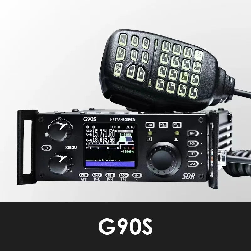 XIEGU/Xiegu G90S/G90N SDR Portable Backpack 20W Shortwave Radio Panel Separation Built-in Sky Tune