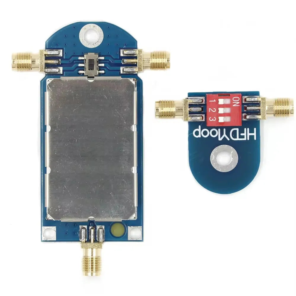 Active Magnetic Loop Antenna Wideband 50K-500MHz Shortwave Radio Active Loop Antenna 17dB HF Short Wave AM FM VHF UHF SDR