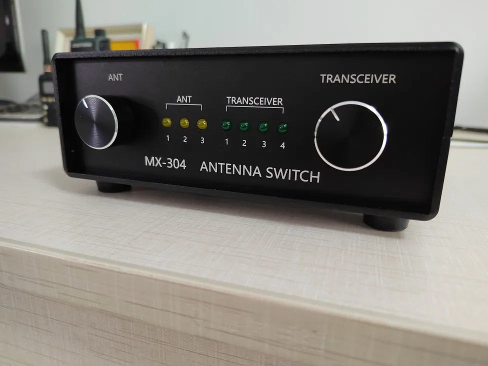 MX-304 New 3X4 Antenna Switch for SDR Transceiver MX-304 with Manual Control SO-239