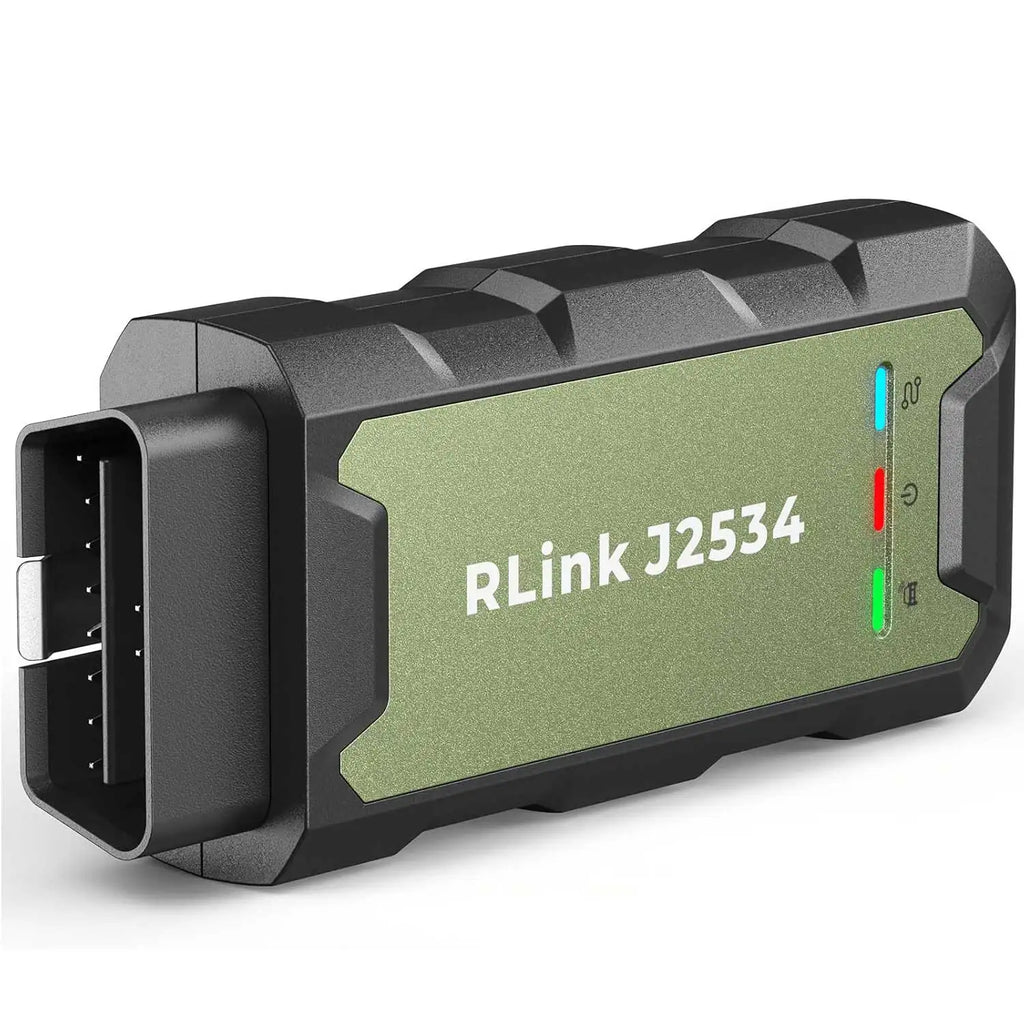 TOPDON RLink J2534 Pass-Thru Programmer, OEM Reprogramming and Diagnostic Tool, Enhanced J2534 VCI, Supports J2534/D-PDU/CAN-FD/