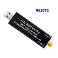 RTL SDR receiver V3 Pro  with chipset RTL2832-RTL2832U R820t2 for Ham radio SDR  RTL   for 500 Khz-2 GHz UHF VHF HF AM FM