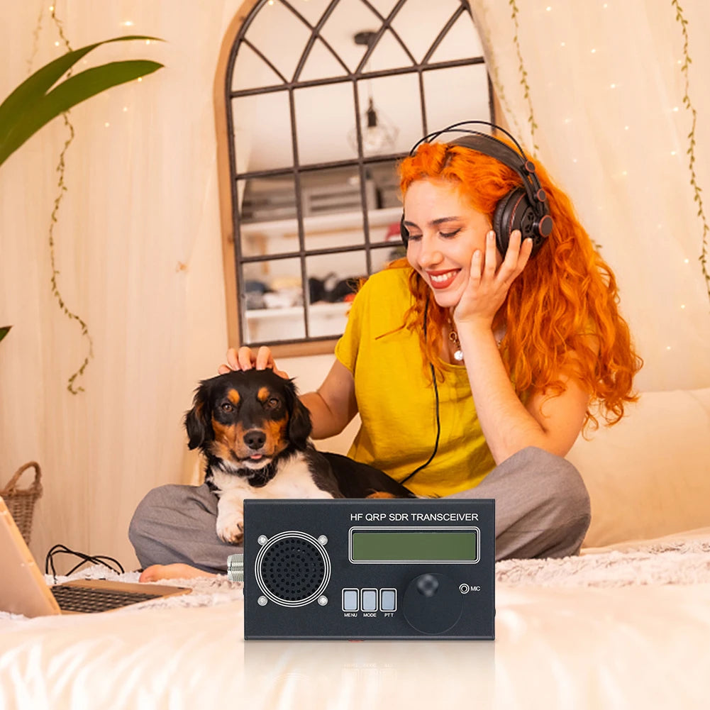 8 Band USDX USDR HF QRP SDR Transceiver SSB/CW Transceiver Built-in Battery QRP CW Transceiver Charger Shortwave Transceiver
