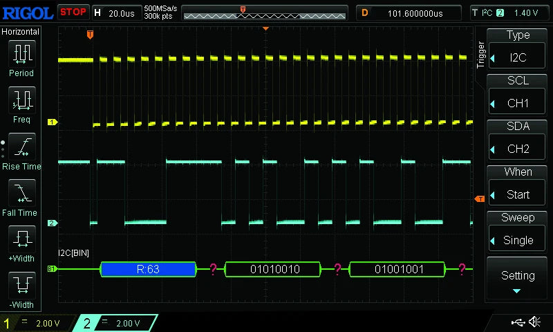 RIGOL DS1102Z-E/DS1202Z-E Digital Oscilloscopes 2Ch 100M/200M BandWidth 24Mpts Depth Support RS232/UART/I2C/SPI bus Decoding