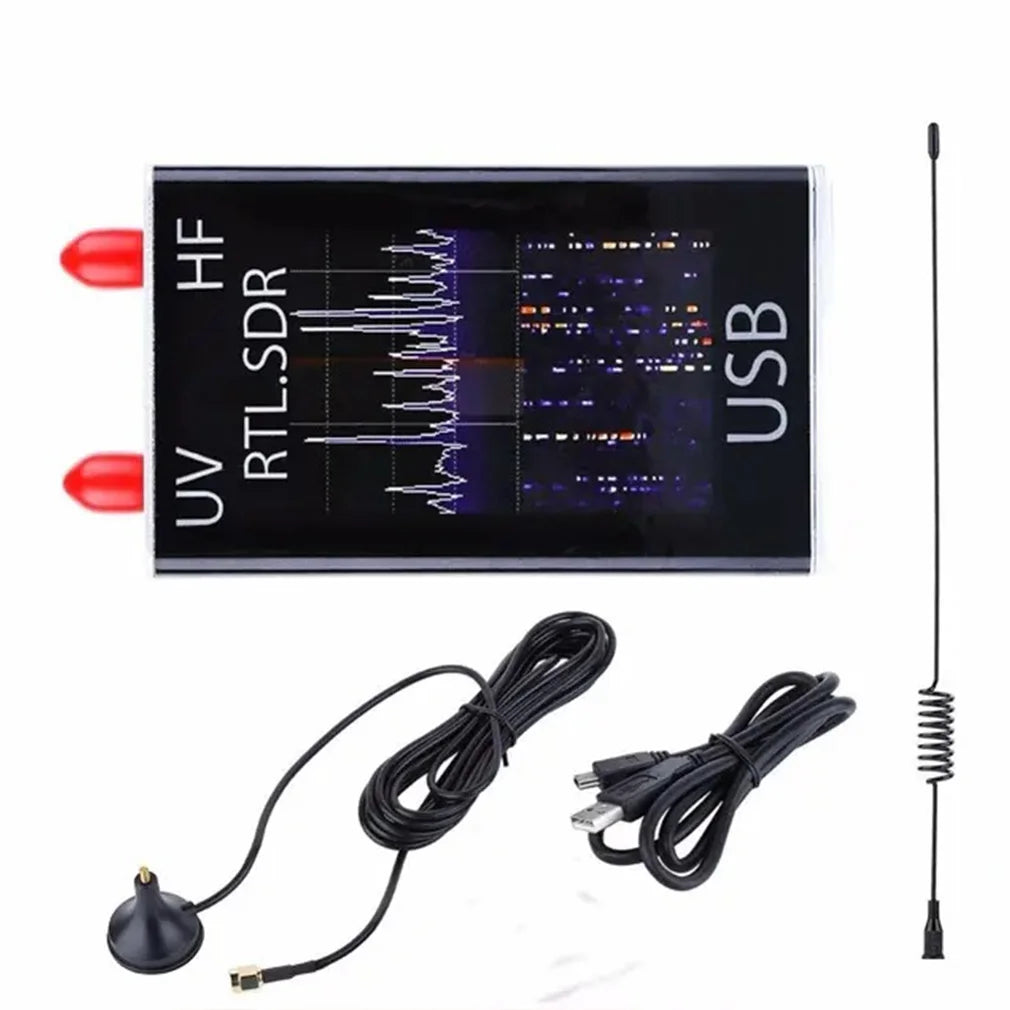 RTL-SDR RTL2832U+R820T2 Radio Receiver 100KHz-1.7GHz Full Band UV RTL-SDR USB Tuner Receiver Wholesale Dropshipping Hot