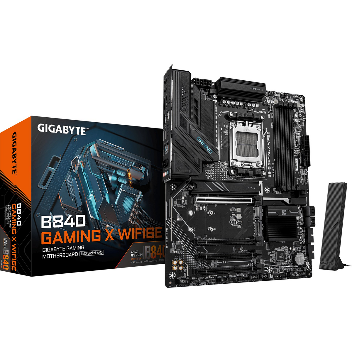 Gigabyte B840 Gaming X WIFI6E AMD B840 Pätica AM5 ATX (B840 Gaming X WF6E)
